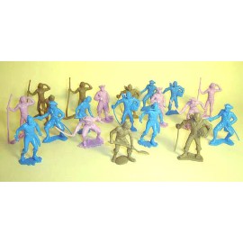 20 Pieces 1990's Re-Issue Marx Warriors of the World Pirates