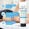 8oz Therapeutic Massage Lotion for Massage Therapy, Unscented, Professional, Scraper