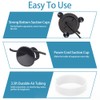 DaToo Aquarium LED Air Bubble Stone Disk Bubble Light 2