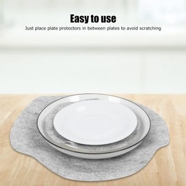 Protectores de Fieltro,Akozon 48 Protectores de Ollas y Sartenes, 3 Tamaños Diferentes Pot and Pan Protector Separadores Antideslizantes para Embalar Utensilios de Cocina