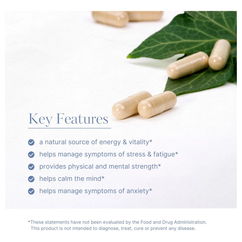 Akshar Ayurveda Cápsulas De Ashwagandha 60 Unidades