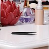 Baluue 1set Stainless Steel Salon Tweezers Precision Eyebrow Hair Removal