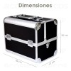 Neceser sin género Arcoshop Neceser Basic plateado