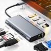 HUB USB C, 11 en 1 Adaptador Tipo C a