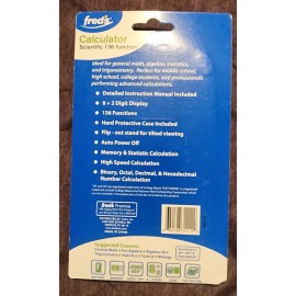 Fred's Scientific Calculator 136 Function(NIP)