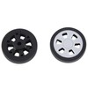 Ysyaxsyt Replacement Wear PU Caster Suitcase Replacement Wheels Luggage Wheels