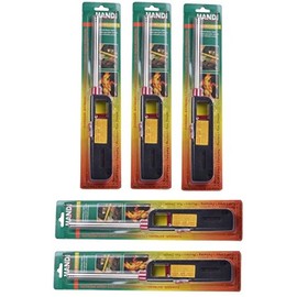 5PK BBQ Grill Lighter Refillable Butane Gas Candle Fireplace Kitchen Stove