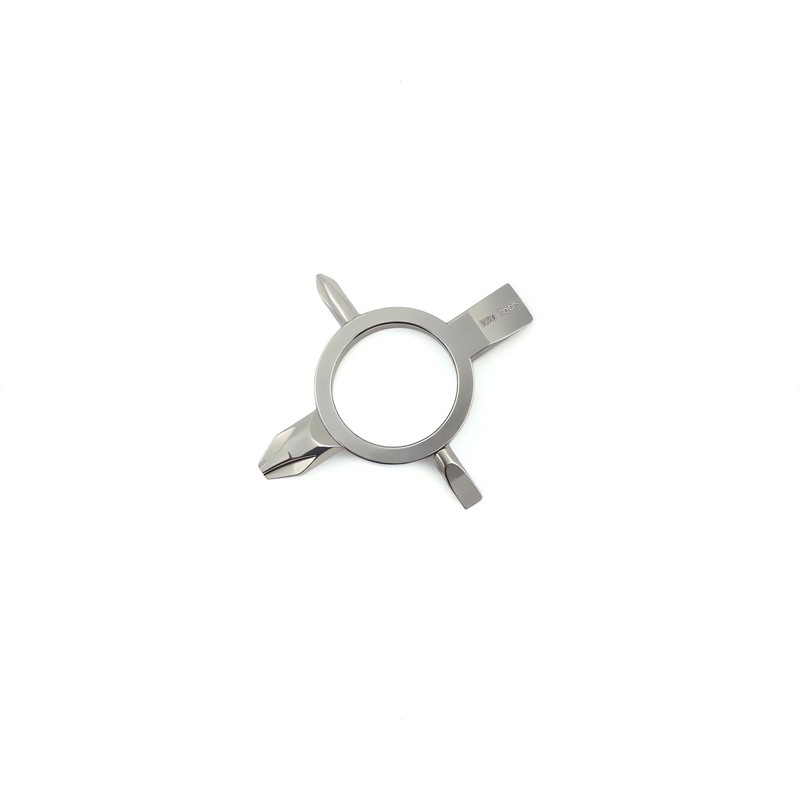 Screwdriver Keychain with Phillips and Flat Head - Tiny EDC