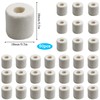 QIQN Ceramic Pipes Pack of 50 Approx. 320 g Ceramic