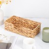 ULTECHNOVO Tissue Box Holder - Woven Rattan Tissue Box Cover