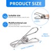 DUOFIRE Stainless Steel Clothes Pins Heavy Duty,Clothespins,Epingle a Linge,Clothes Pegs