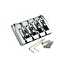 Guyker Bass Guitar Bridge, 4 String Fixed Bridges String Space