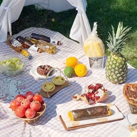 Leisure Sheet, Thick, Foldable, Large, Large Size, 59.1 x 79.1 x 59.1 inches (150 x 200 x 140 x 150 x 200 cm), For Family, 3 - 8 Seats, Stylish, Family, Children, Northern Europe, Outdoors, Camping, Tent, Excursion, Sports Festival, Includes Shoulder, Di