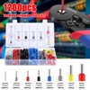 HOZKUY Crimping Pliers Set for 0.25-10 mm², Wire End Ferrules