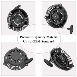 ASDFGHT gcv160 Pull Start Recoil Starter, Black, 13007