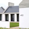 HASWARE Floating House Number 6 inch Stylish Door Numbers Alphabet