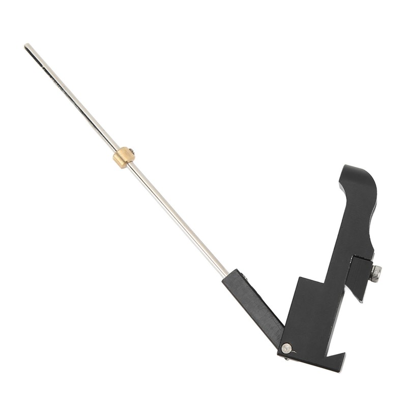 Archery Clicker Aluminium Alloy Recurve Bow Clicker with Adjusting Sliders