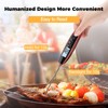 DOQAUS Meat Thermometer Probe, Instant Read Food Thermometer with 12cm