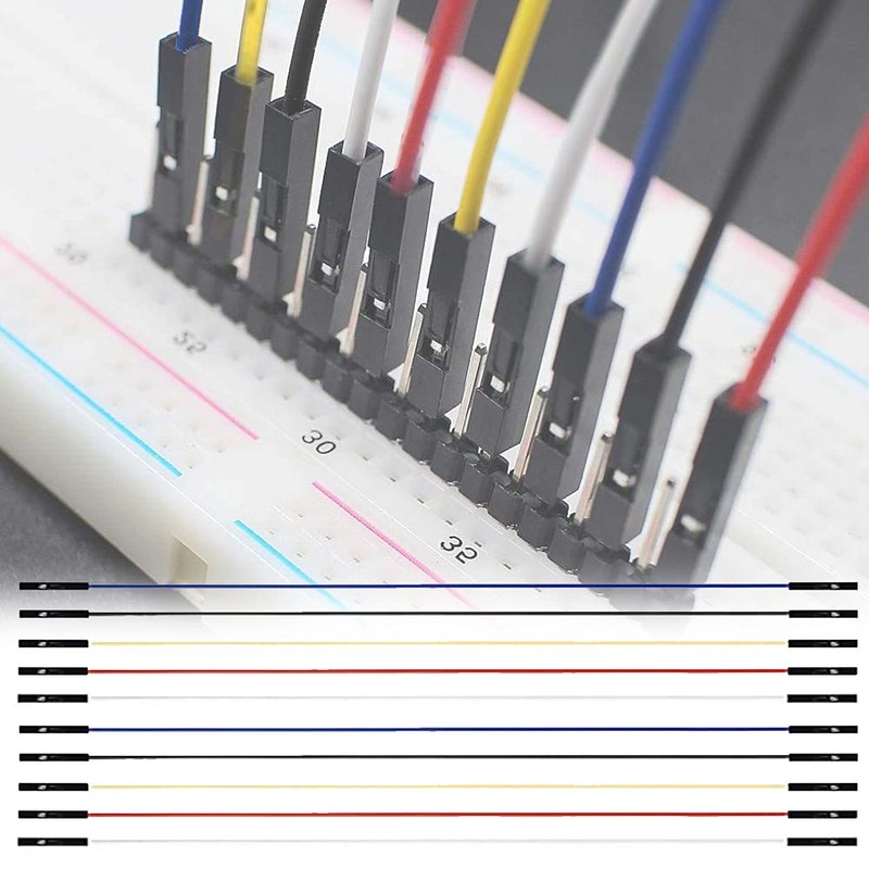 30pcs Jumper Wire Female 1 Pin Header Jump Wire Female