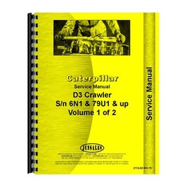 All States Service Manual fits Caterpillar D3 D3