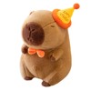 Arkdorz Cute Birthday Capybara Plush,12inch Kawaii Capybara Stuffed Animal Soft