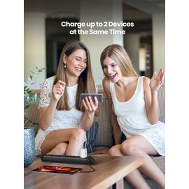 KP TECHNOLOGY - Oppo Reno 8 5G / Oppo Reno8 Pro 5G / Oppo Reno8 Lite 5G Multi Port Fast Charger (TYPE C Cable + Dual Port Plug) (WHITE)