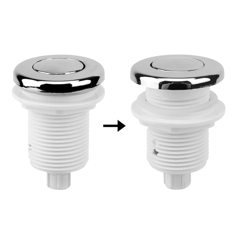 Tub Spa Massage Bath Garbage Disposal Air Push Button Garbage