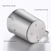 Kitchnexus Measuring Jug Stainless Steel 2 L, Milk Jug Measuring