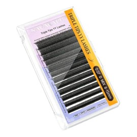 Extensiones Pestañas Mink Nagaraku Triple 3d Yy 0.07 D
