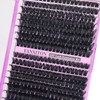 DIY Lash Extension Kit Volume Thick Lash Clusters 80D+100D 320