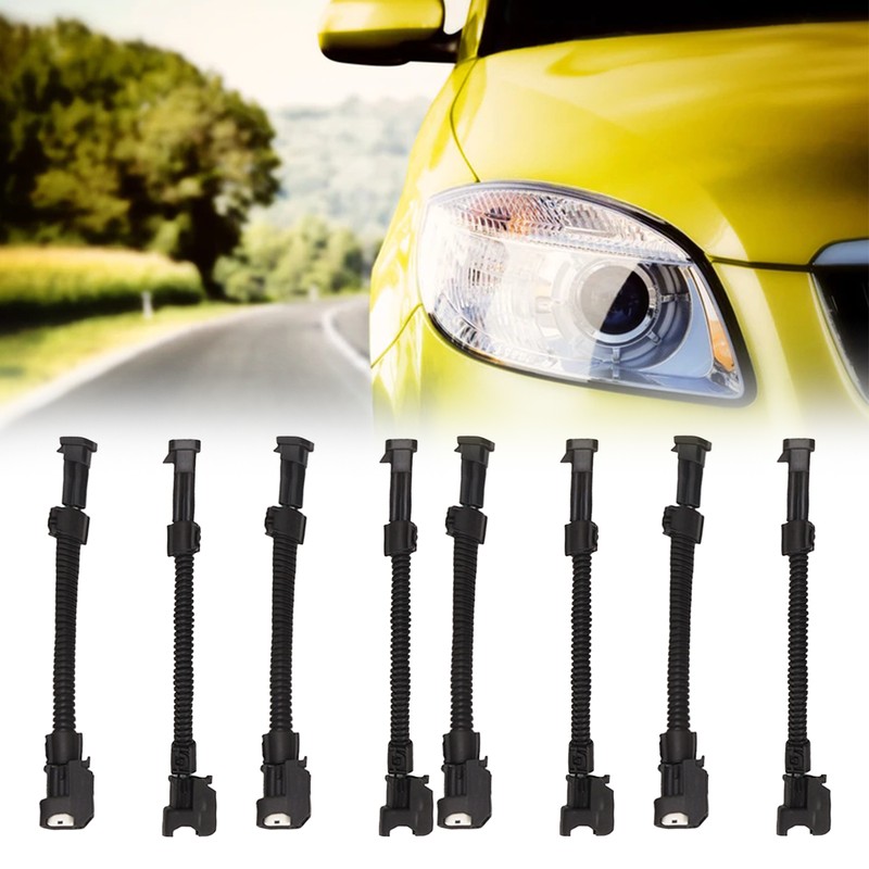 8Pcs Fuel Injector Wiring Adapter for Delphi LQ4 LQ9 4.8