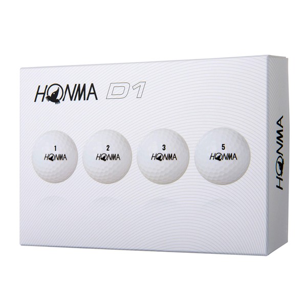 Honma New D1 BT-1801 Golf Ball, White