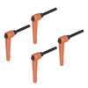 QUARKZMAN Adjustable Clamping Lever Handles M6 x 40 mm Male