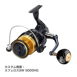 Gomexus Power Reel Handle Knob for Shimano Type B, Daiwa Type L, Twin Power SW 1000/1500, Ocea Jigger 1000/1500, Catalina, and Saltist 4500/5000/6500, Aluminum, 1.5, 1.6, 1.8, 1.9 inch (38, 41, 45, 47 mm)
