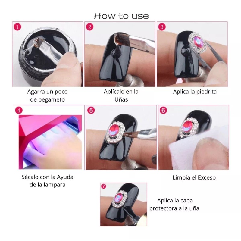 Universo en Linea Gel De Construcción Pegamento P/ Cristales Y