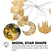 Uonlytech 1 Set Muslim Ramadan String Lights Muslim Eid Party