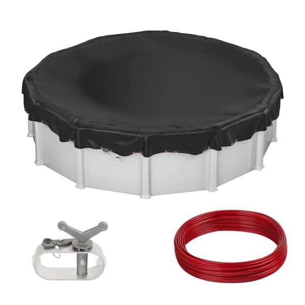 Future Way Round Pool Cover Heavy Duty Winter Pool Cover