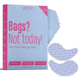 VALITIC - Mascarillas para debajo de los ojos, parches para ojeras, 6