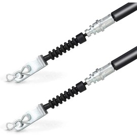 LEAPGOMAX Golf Cart Club Car DS Brake Cables fit DS G&E 2000 Up, 42 inch Drive and Passenger Side OEM 102022101, 1020221-01, 1019907