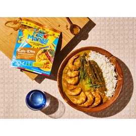 Fila Manila Kare-Kare – Filipino Peanut Simmer Sauce & Marinade – Savory Peanut, Garlic, & Onion, 8 oz pouch, NO MSG Added, Vegan, Gluten Free, Dairy Free, As Seen on TikTok (1 pack)
