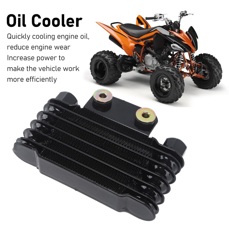 Motorcycle Engine Oil Cooler Aluminum Strong Strength for Motorcycles Off