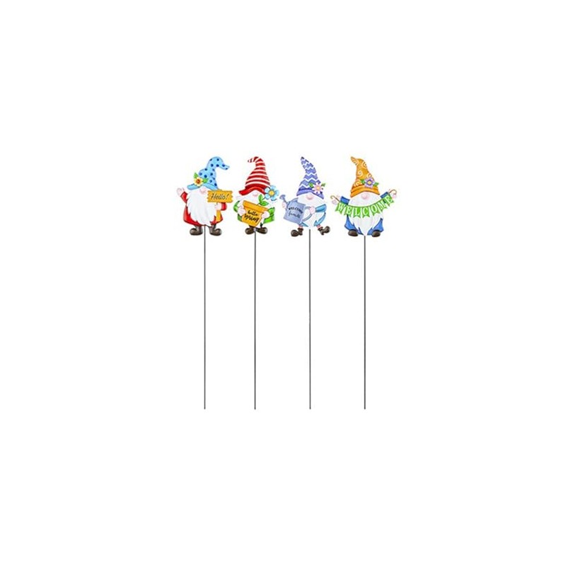 Vibrant & Charming Assorted Design Gonk Garden Stake - Perfect
