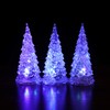 8pcs Light Up Christmas Changing Tabletop Decoration Xmas Night Light