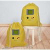 Nerds & Geeks Gameboy Sports & Gym Bag - Yellow