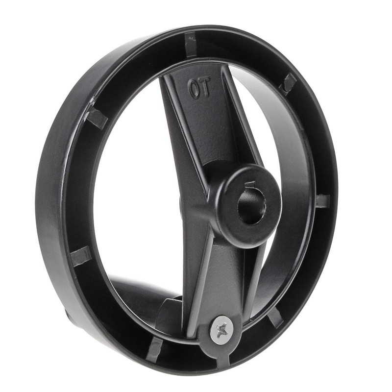 YXQ 4.9 inch 2 Spoke Hand Wheel with Folding Revolving