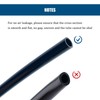 3/8" Black Nylon Air Line Tubing - 100 FT Air