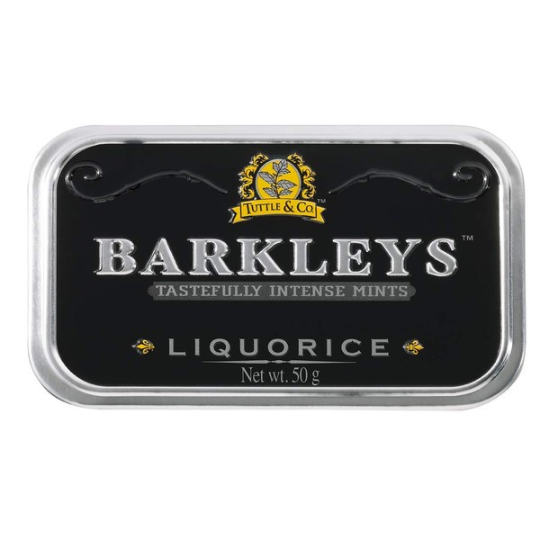 Barkleys Liquorice Mints 50g Tin