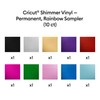 Cricut® Shimmer Vinyl – Permanent, Party Sampler - 12 in