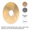 uxcell Circular Saw Blade, 63mm (2-1/2") Dia 0.8mm Thick 72