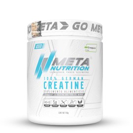 Meta Nutrition, Creatina Monohidratada Alemana Creapure, 750g, 140  10 servicios. Edicin Limitada. Alta Pureza. Libre de rellenos.                    